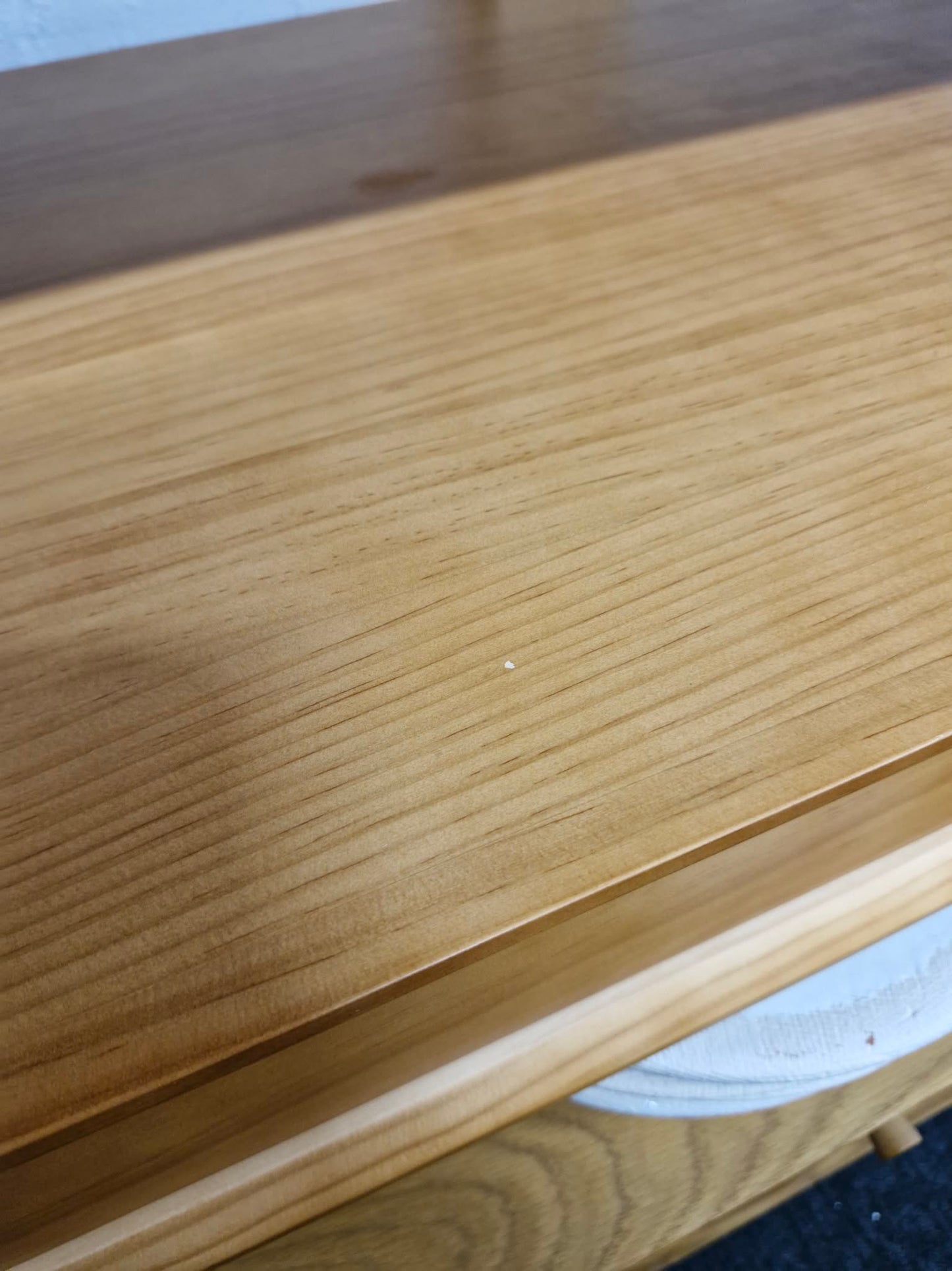 Vintage Style Desk / Solid wood wall mount with one drawer