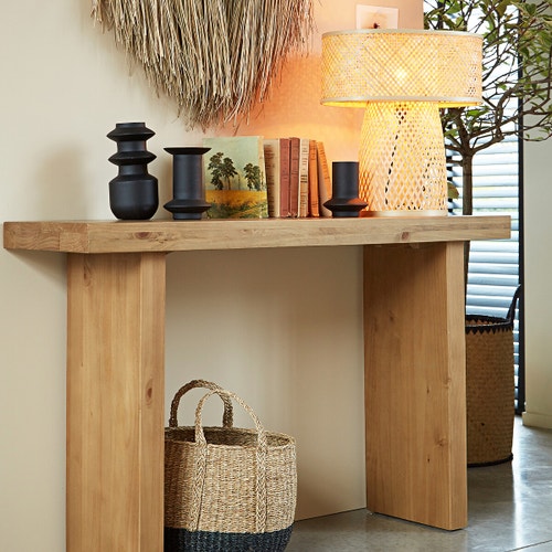 Solid Pine Console Table