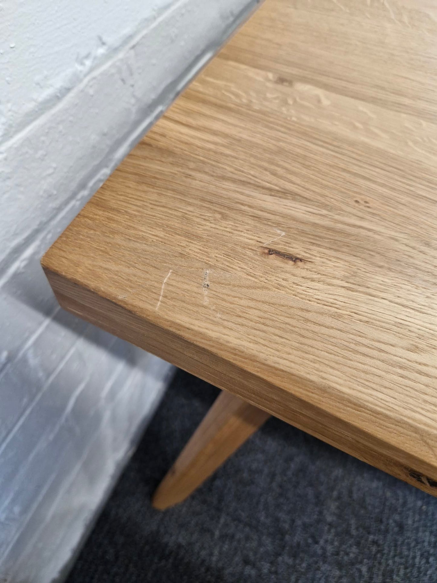 Solid Oak Extending Dining Table - Oaklee 6-8 seater OFL