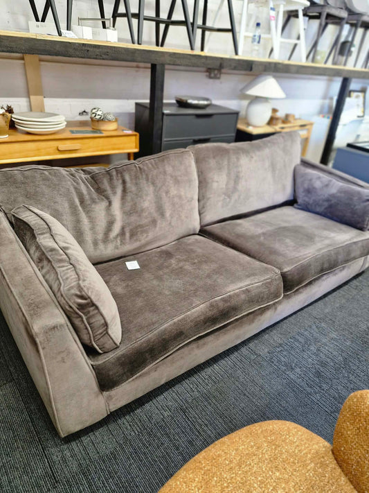 Dark Brown Large 3-4 seater sofa