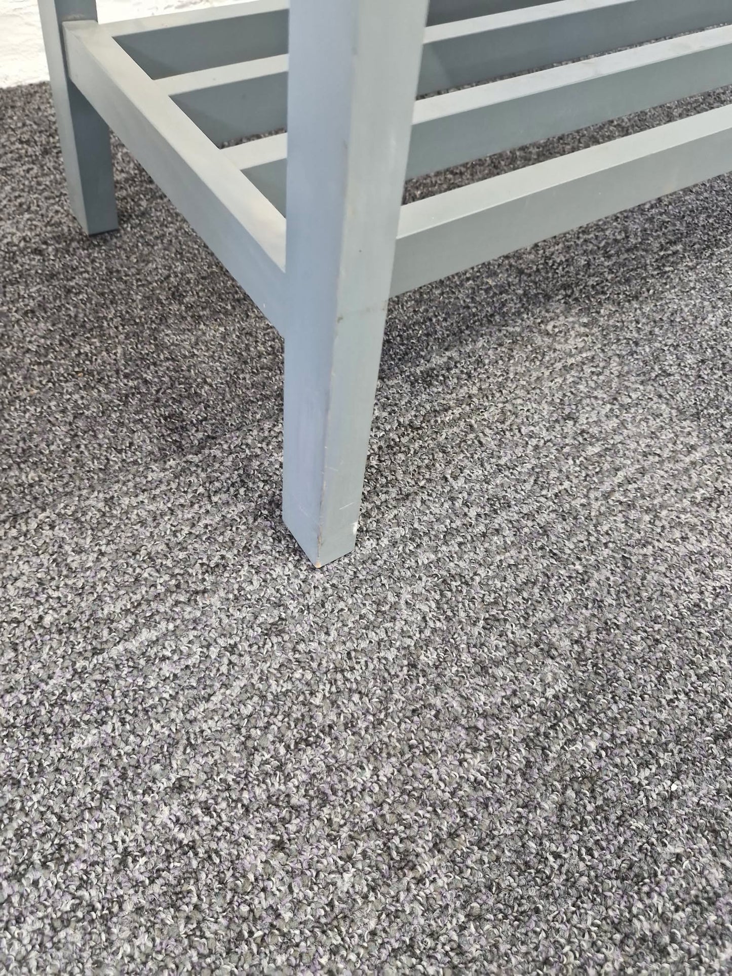 Hallway Bench with Shelf / Oak and Dark Grey Charcoal