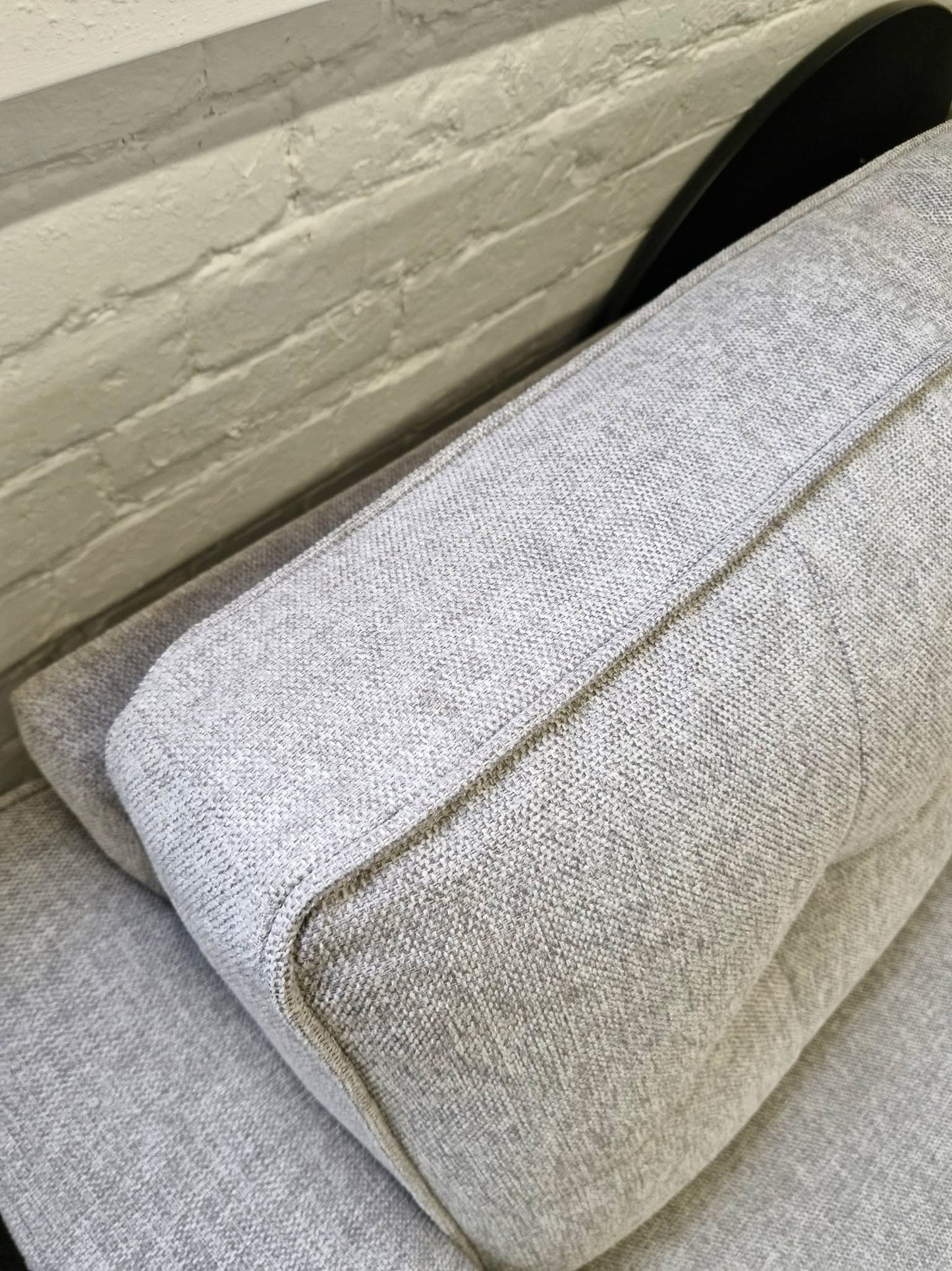 Large Light Grey 3 Seater Sofa