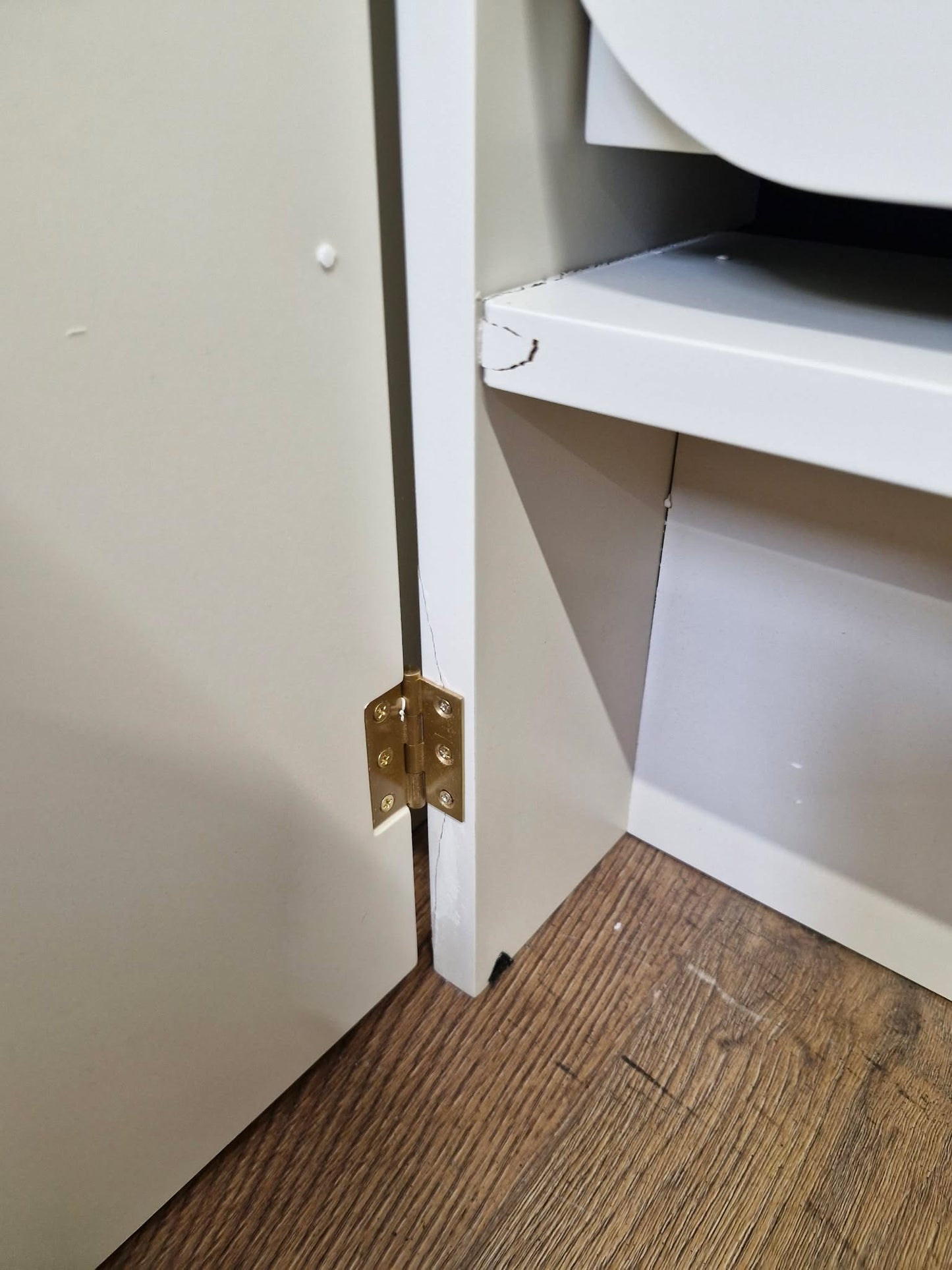 Arched Hide Away Folding Desk