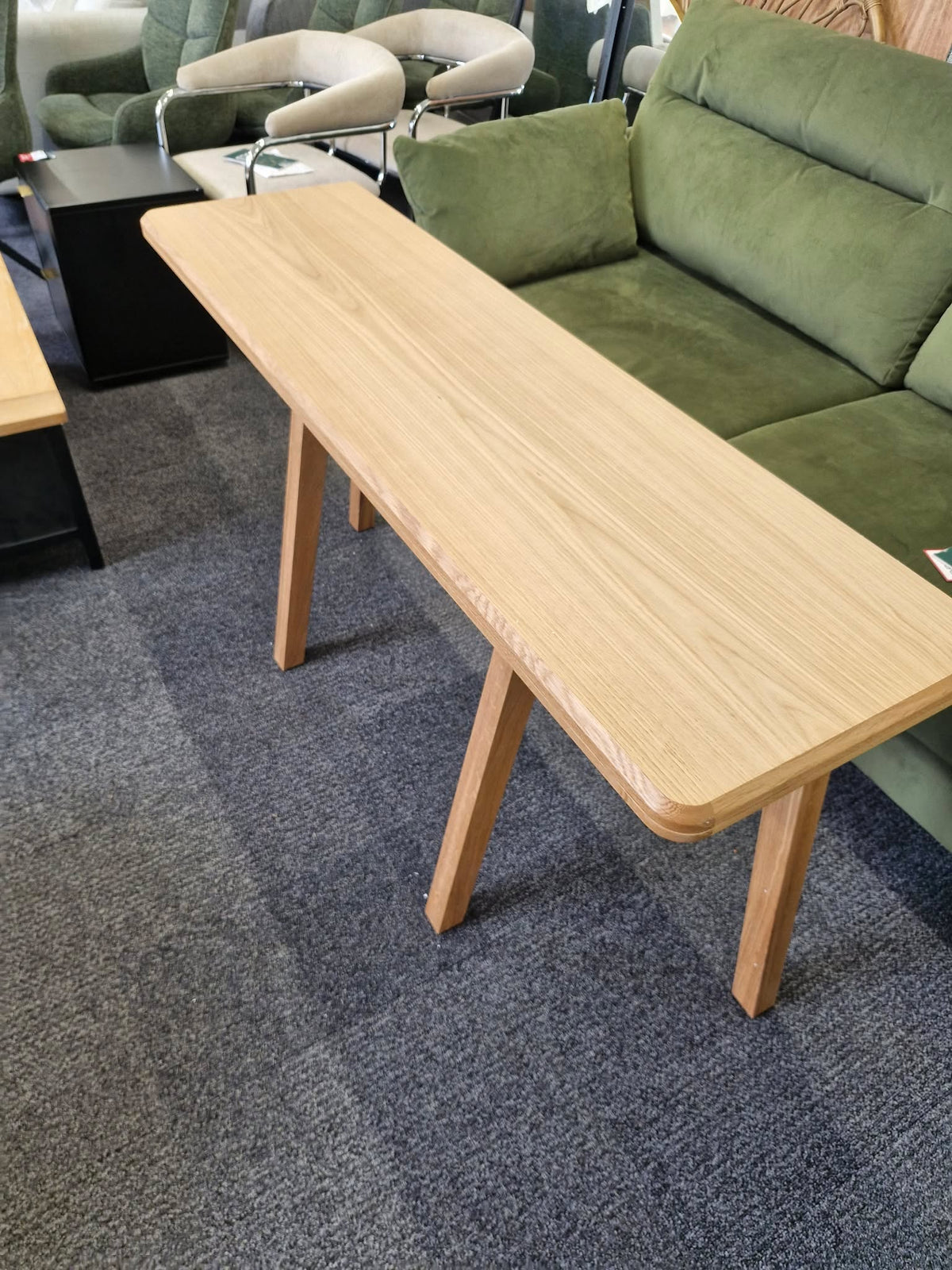 Oak Console Table Folding Dining Table 2-4 seater