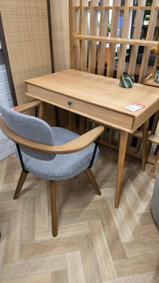Oak Desk with Drawer