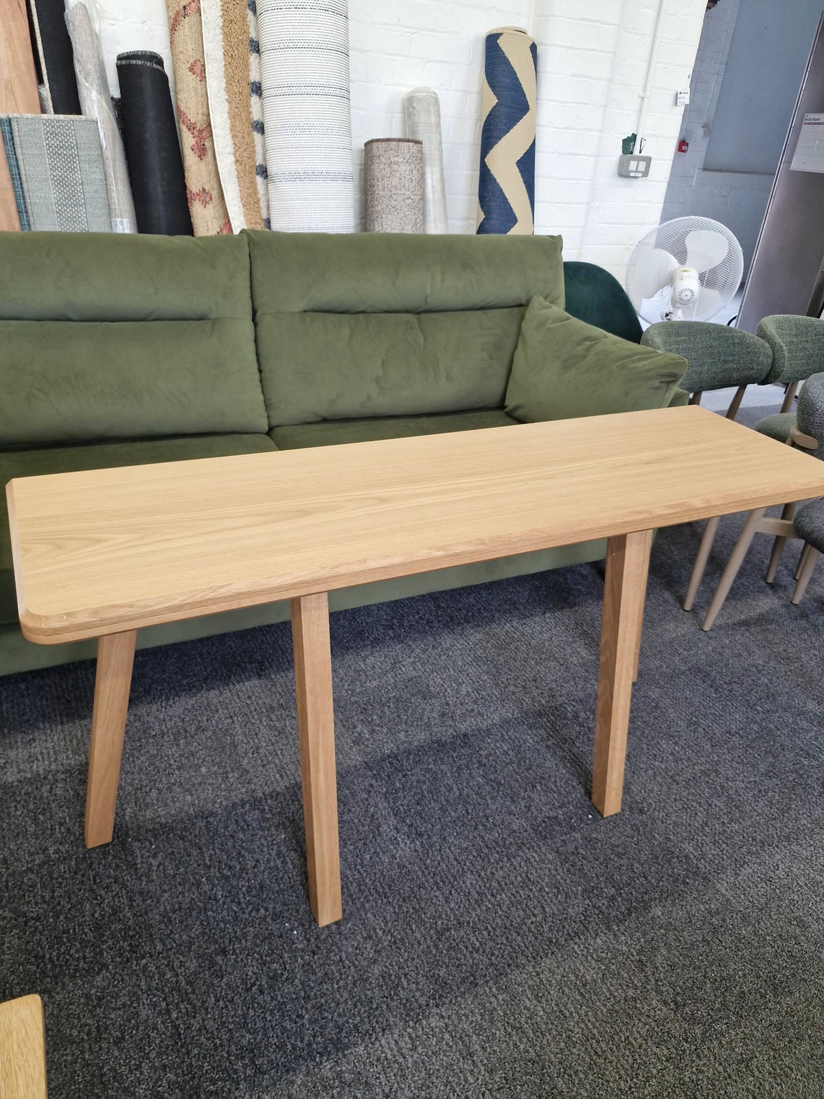 Oak Console Table Folding Dining Table 2-4 seater