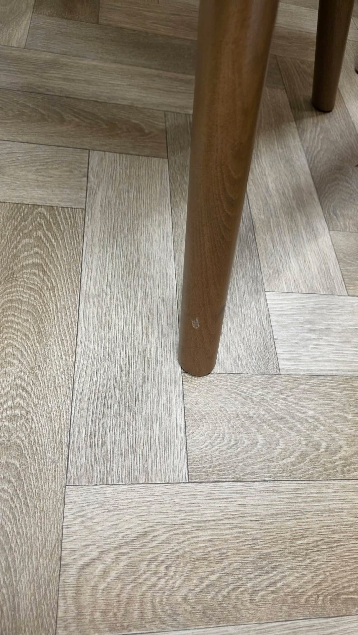Swivel Office Chair Grey and Solid Wood