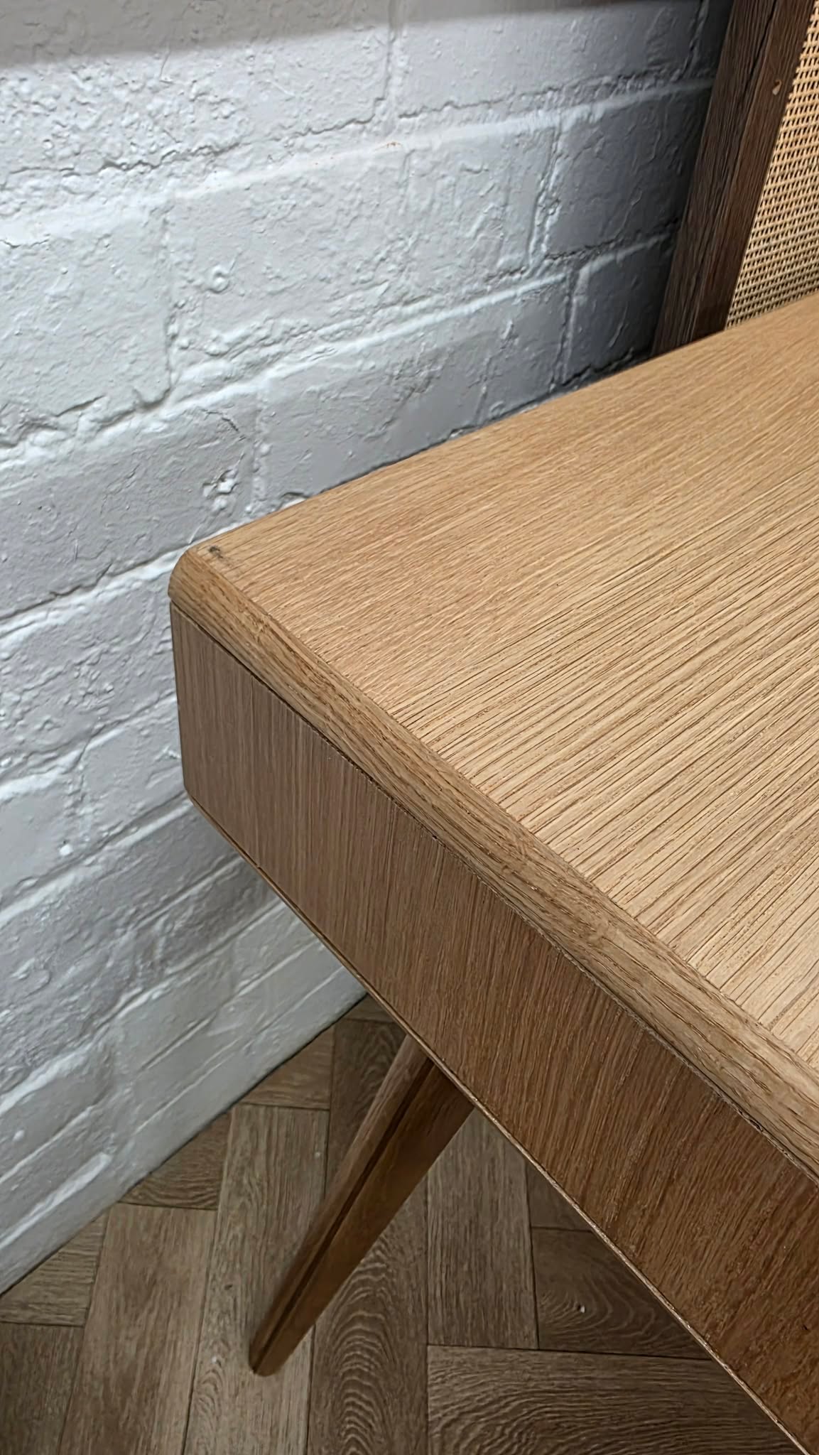 Oak Desk with Drawer