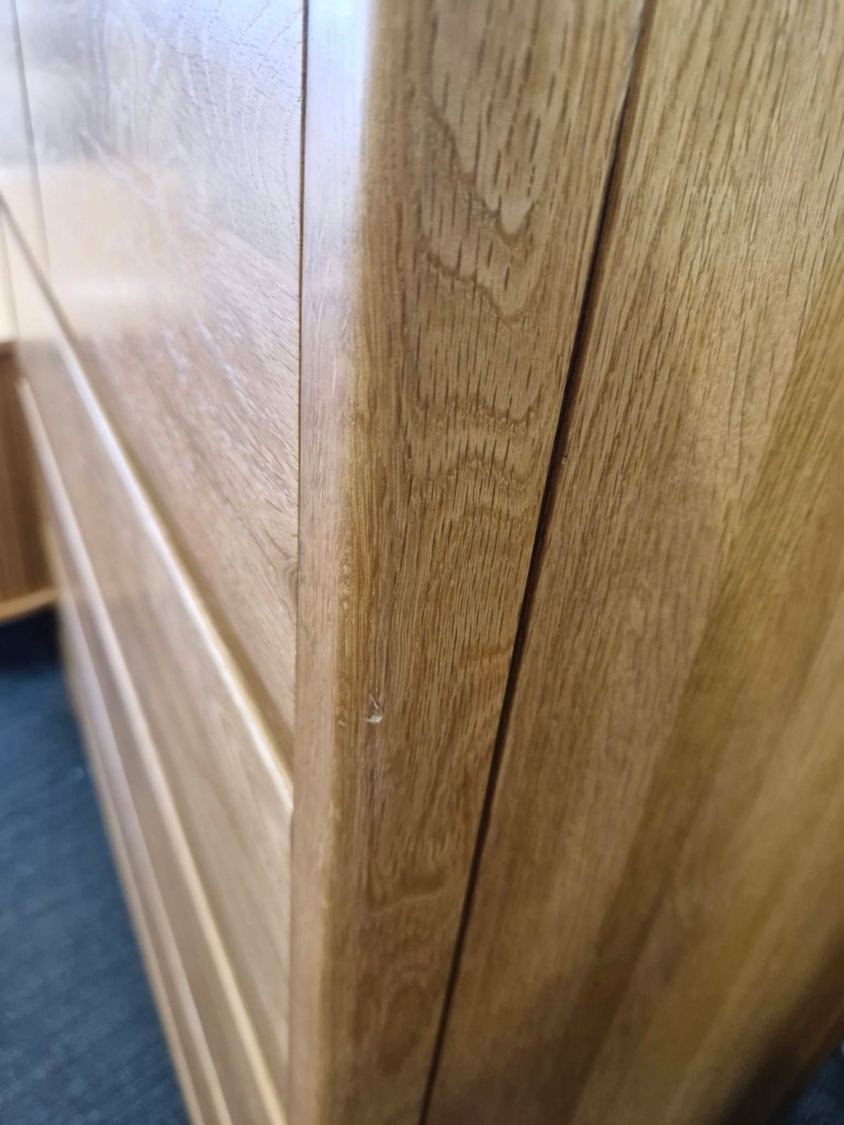 Solid Oak 5 Drawer Chest of Drawers | Oak Furniture Land Durham