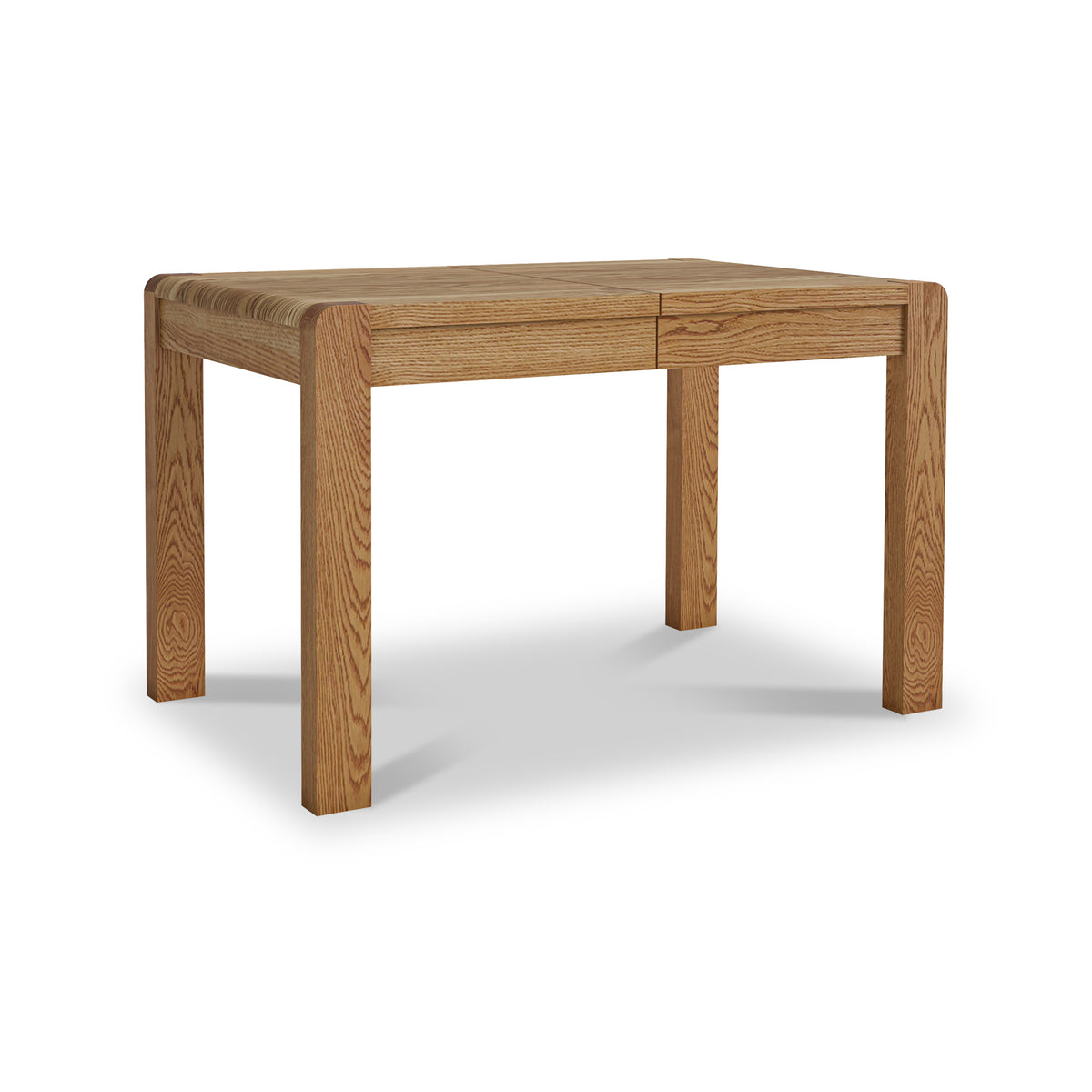 Small Oak Extending Dining Table / 4-6 Seater