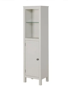 Set of shoe cabinet and bathroom unit