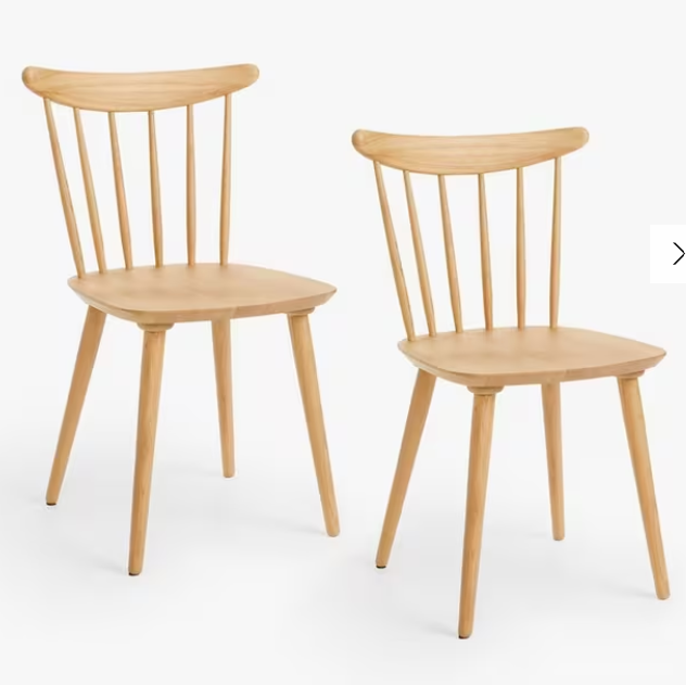 Solid Wood Dining Chairs set of 2