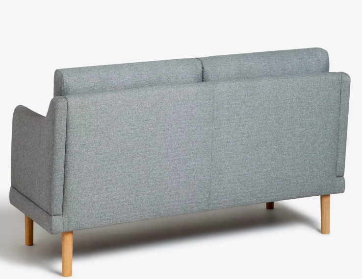 Small Grey 2 Seater Sofa /  John Lewis Sweep
