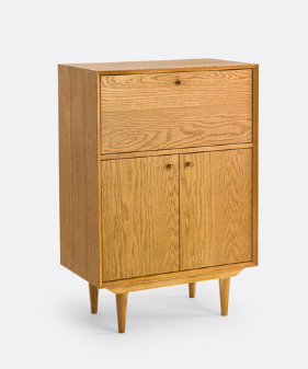 Vintage Style Drink Bar Cabinet / Quilda
