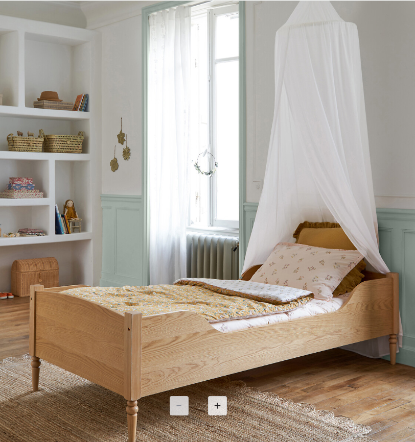 Oak Single Child Bed