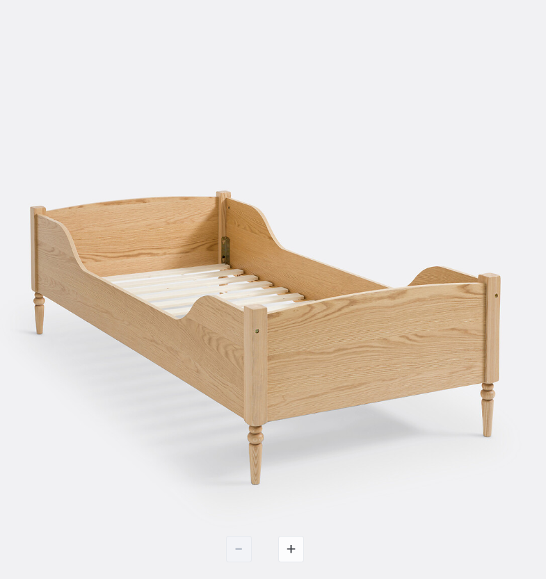 Oak Single Child Bed