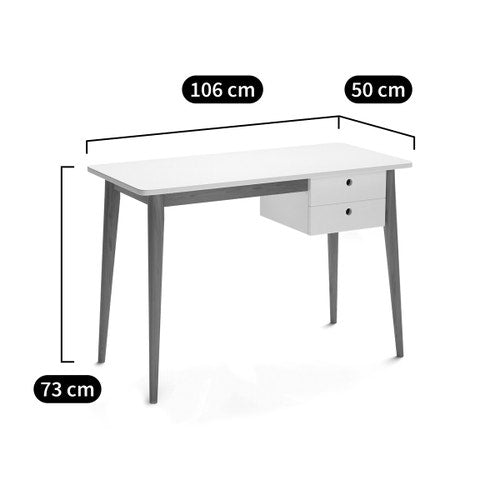 Child Desk  |  White and Wood