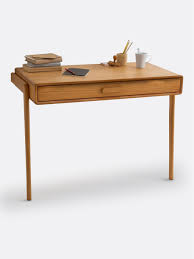 Vintage Style Desk / Solid wood wall mount with one drawer